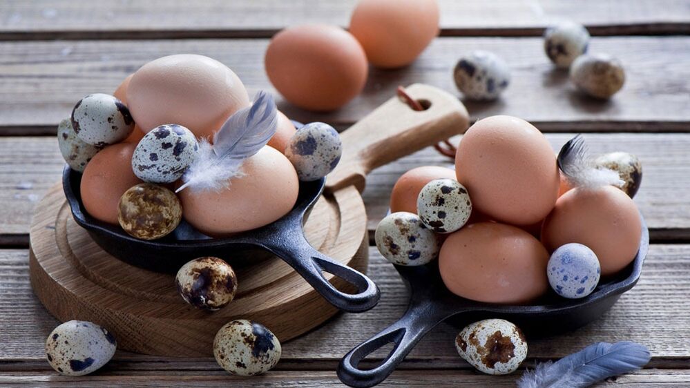 Los huevos de gallina y codorniz tienen un efecto positivo en las hormonas masculinas