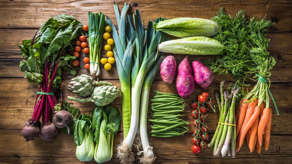 Verduras productos que tienen un efecto beneficioso sobre la función sexual masculina. 