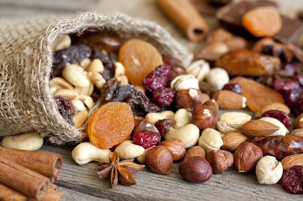 Bayas y nueces