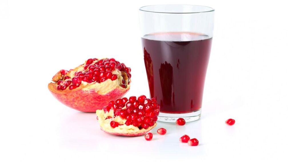Jugo de granada