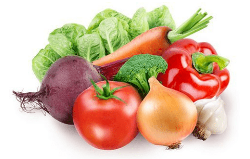 Verduras para la potencia
